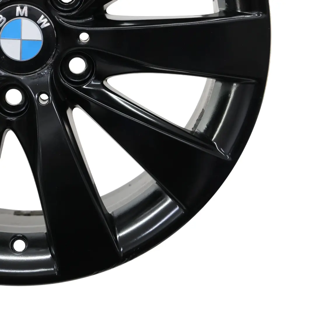 Alloy Wheel Rim 17" Styling 413 7,5J ET:37 to BMW F30 F31 F32 Black with Part number 6867126 BMW F30 F31 F32 Black Alloy Wheel Rim 17" Styling 413 7,5J ET:37 - SKU 6867126-1 - Part number 6867126