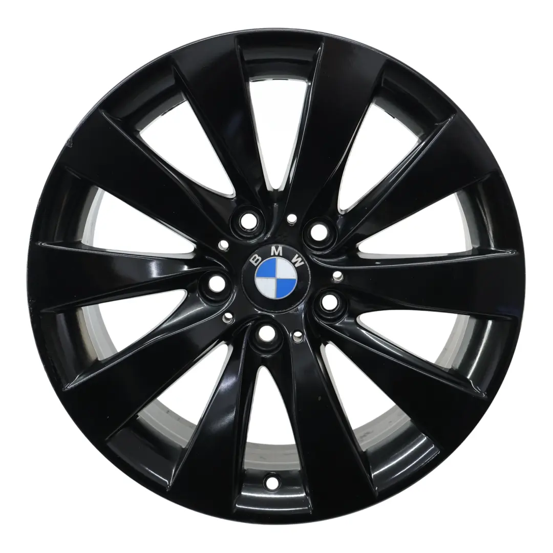 Alloy Wheel Rim 17" Styling 413 7,5J ET:37 to BMW F30 F31 F32 Black with Part number 6867126 BMW F30 F31 F32 Black Alloy Wheel Rim 17" Styling 413 7,5J ET:37 - SKU 6867126-2 - Part number 6867126