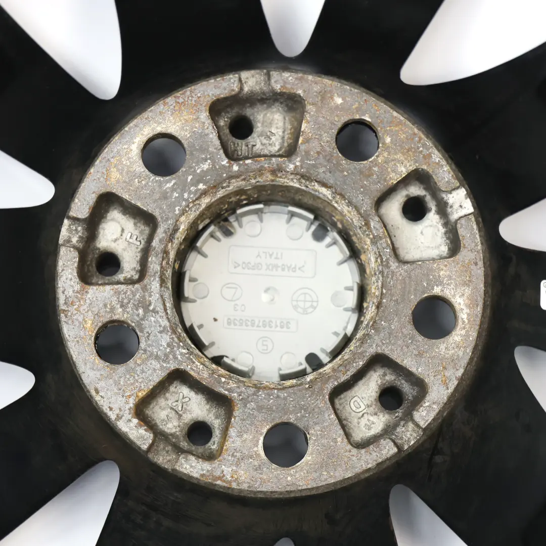 Alloy Wheel Rim 17" Styling 413 7,5J ET:37 to BMW F30 F31 F32 Black with Part number 6867126 BMW F30 F31 F32 Black Alloy Wheel Rim 17" Styling 413 7,5J ET:37 - SKU 6867126-2 - Part number 6867126