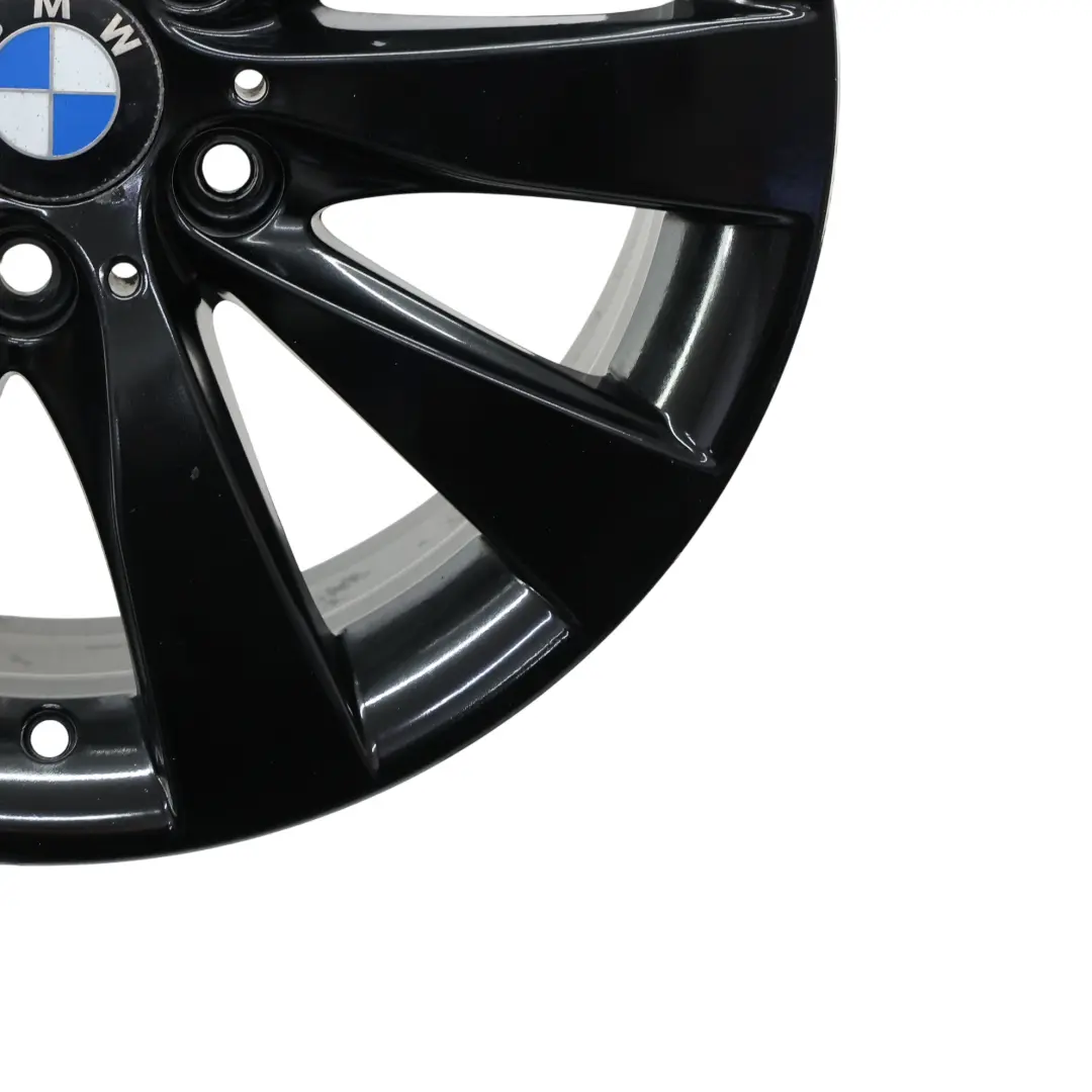 Schwarze Alufelge Felge 17" Styling 413 7,5J ET:37 für BMW F30 F31 F32 mit Teilenummer 6867126 BMW F30 F31 F32 Schwarze Alufelge Felge 17" Styling 413 7,5J ET:37 - SKU 6867126-2 - Teilenummer 6867126