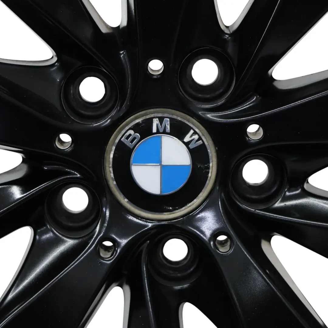 Alloy Wheel Rim 17" Styling 413 7,5J ET:37 to BMW F30 F31 F32 Black with Part number 6867126 BMW F30 F31 F32 Black Alloy Wheel Rim 17" Styling 413 7,5J ET:37 - SKU 6867126-3 - Part number 6867126