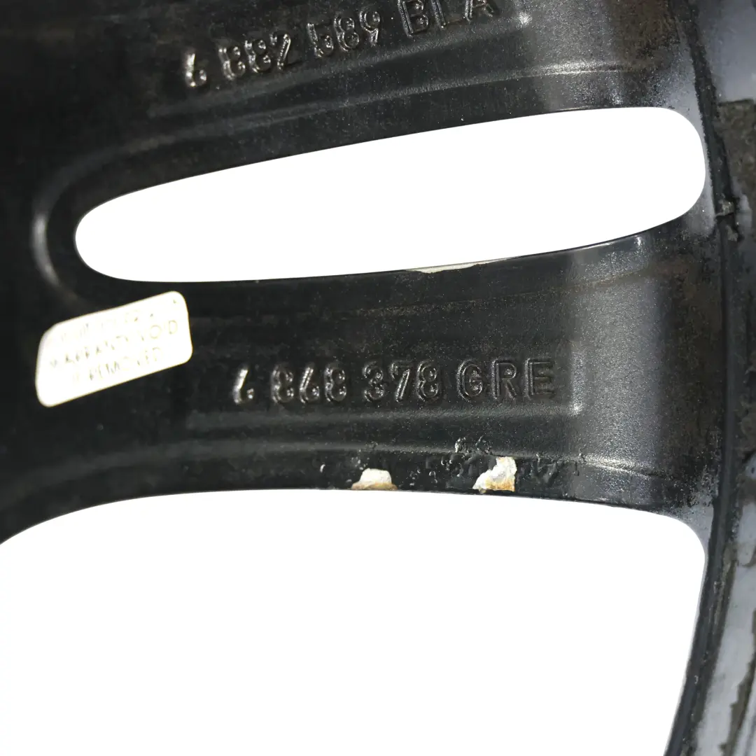 Silberne Alufelge 18" Doppelspeiche 397 8,5J ET:47 für BMW F30 F31 F32 mit Teilenummer 6868378 BMW F30 F31 F32 Silberne Alufelge 18" Doppelspeiche 397 8,5J ET:47 - SKU 6868378-3 - Teilenummer 6868378