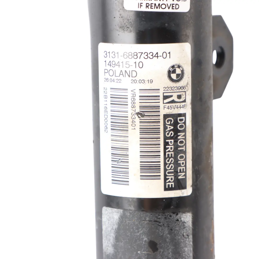 Shock Absorber BMW F45 F46 Spring Strut Axle Suspension Front Right O/S to with Part number 6887334 Shock Absorber BMW F45 F46 Spring Strut Axle Suspension Front Right O/S - SKU 6887334 - Part number 6887334