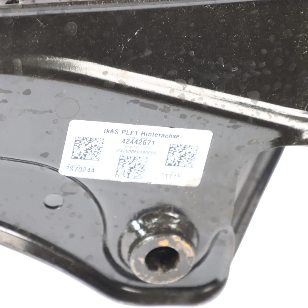 Axle Subframe BMW F70 F74 U06 Mini Suspension Carrier Cross Cradle to Rear with Part number 6894202 Rear Axle Subframe BMW F70 F74 U06 Mini Suspension Carrier Cross Cradle - SKU 6894202 - Part number 6894202