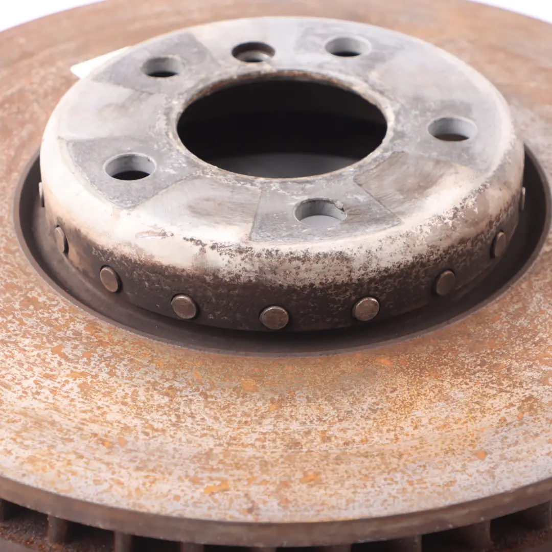 Brake Disc BMW F10 F11 F12 Front Wheel Ventilated Left Right N/O/S Set to with Part number 6898729 Brake Disc BMW F10 F11 F12 Front Wheel Ventilated Left Right N/O/S Set - SKU 6898729 - Part number 6898729