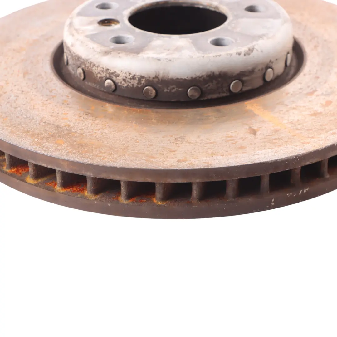 Brake Disc BMW F10 F11 F12 Front Wheel Ventilated Left Right N/O/S Set to with Part number 6898729 Brake Disc BMW F10 F11 F12 Front Wheel Ventilated Left Right N/O/S Set - SKU 6898729 - Part number 6898729