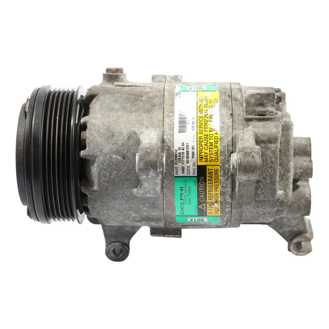 A/C Klimaanlage Kompressor Pumpe 1171310 für Mini R50 R52 R53 mit Teilenummer 6918122 Mini R50 R52 R53 A/C Klimaanlage Kompressor Pumpe 1171310 - SKU 6918122-3 - Teilenummer 6918122