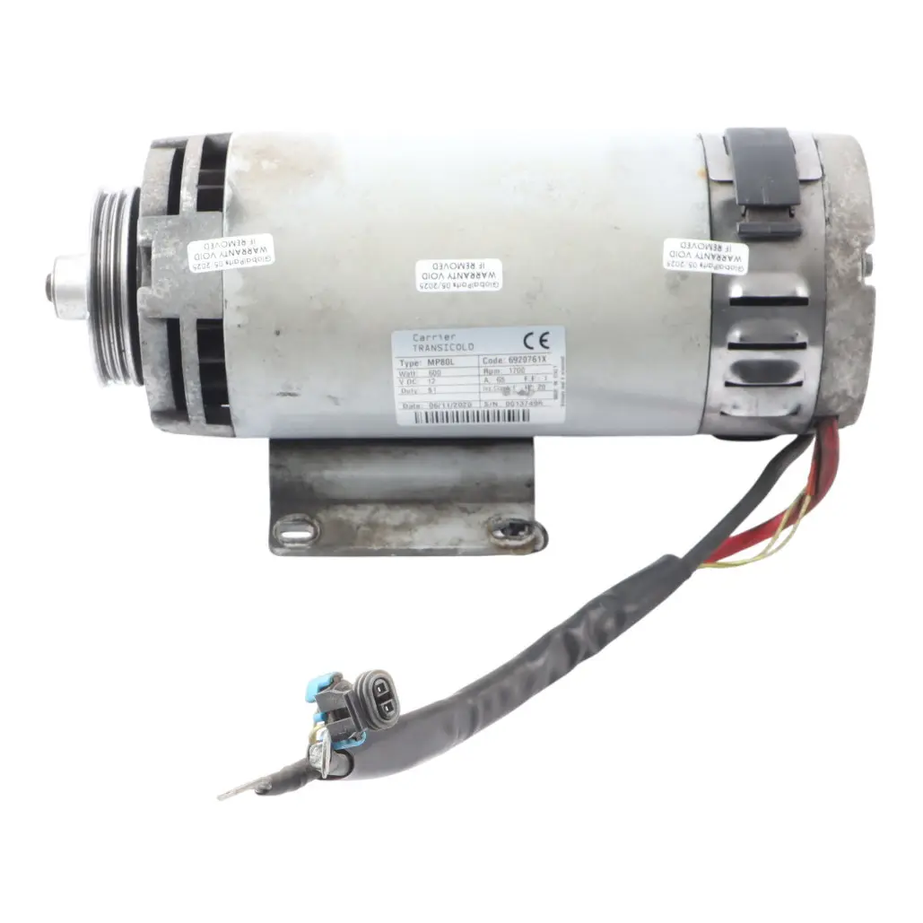 Carrier Transicold Fridge Box Freezer Alternator Generator Pump 600W 12V MP80L to with Part number 6920761X Carrier Transicold Fridge Box Freezer Alternator Generator Pump 600W 12V MP80L - SKU 6920761X - Part number 6920761X
