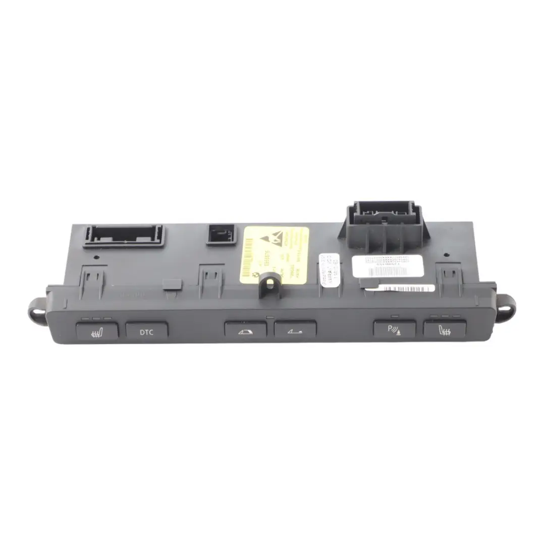 Switch Panel Heated Seats DTC Roof Switch PDC Control Unit to BMW E64 with Part number 6956676 BMW E64 Switch Panel Heated Seats DTC Roof Switch PDC Control Unit - SKU 6956676 - Part number 6956676