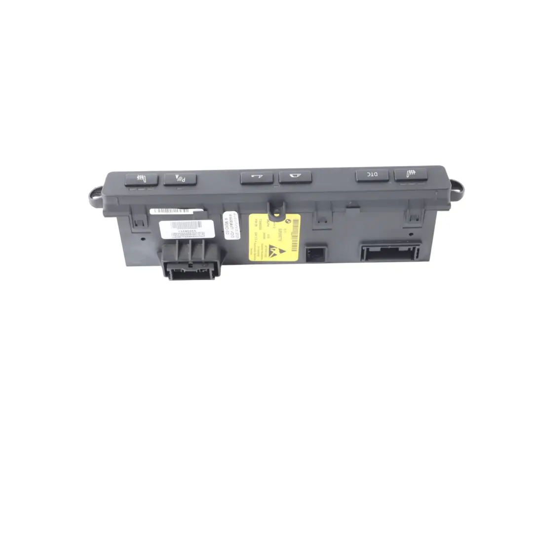 Switch Panel Heated Seats DTC Roof Switch PDC Control Unit to BMW E64 with Part number 6956676 BMW E64 Switch Panel Heated Seats DTC Roof Switch PDC Control Unit - SKU 6956676 - Part number 6956676