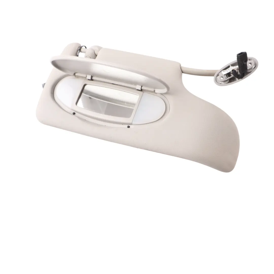 Sun Visor Mirror Illuminated Right O/S Horizon Grey Sunroof to Mini Cooper R50 with Part number 6963972 Mini Cooper R50 Sun Visor Mirror Illuminated Right O/S Horizon Grey Sunroof - SKU 6963972-2 - Part number 6963972