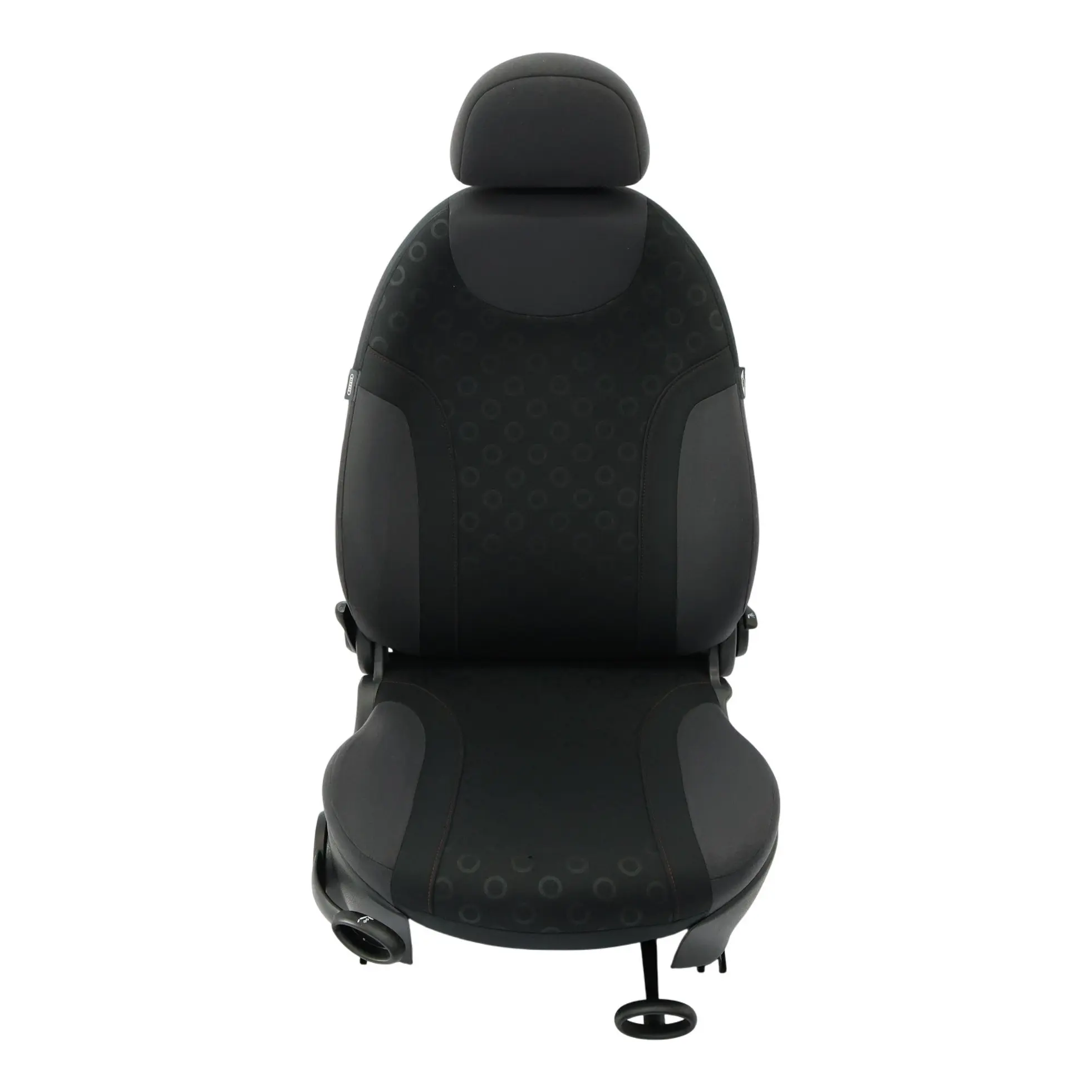 Mini Cooper One R50 Asiento Delantero Derecho Tela Siete Interior Negro Pantera