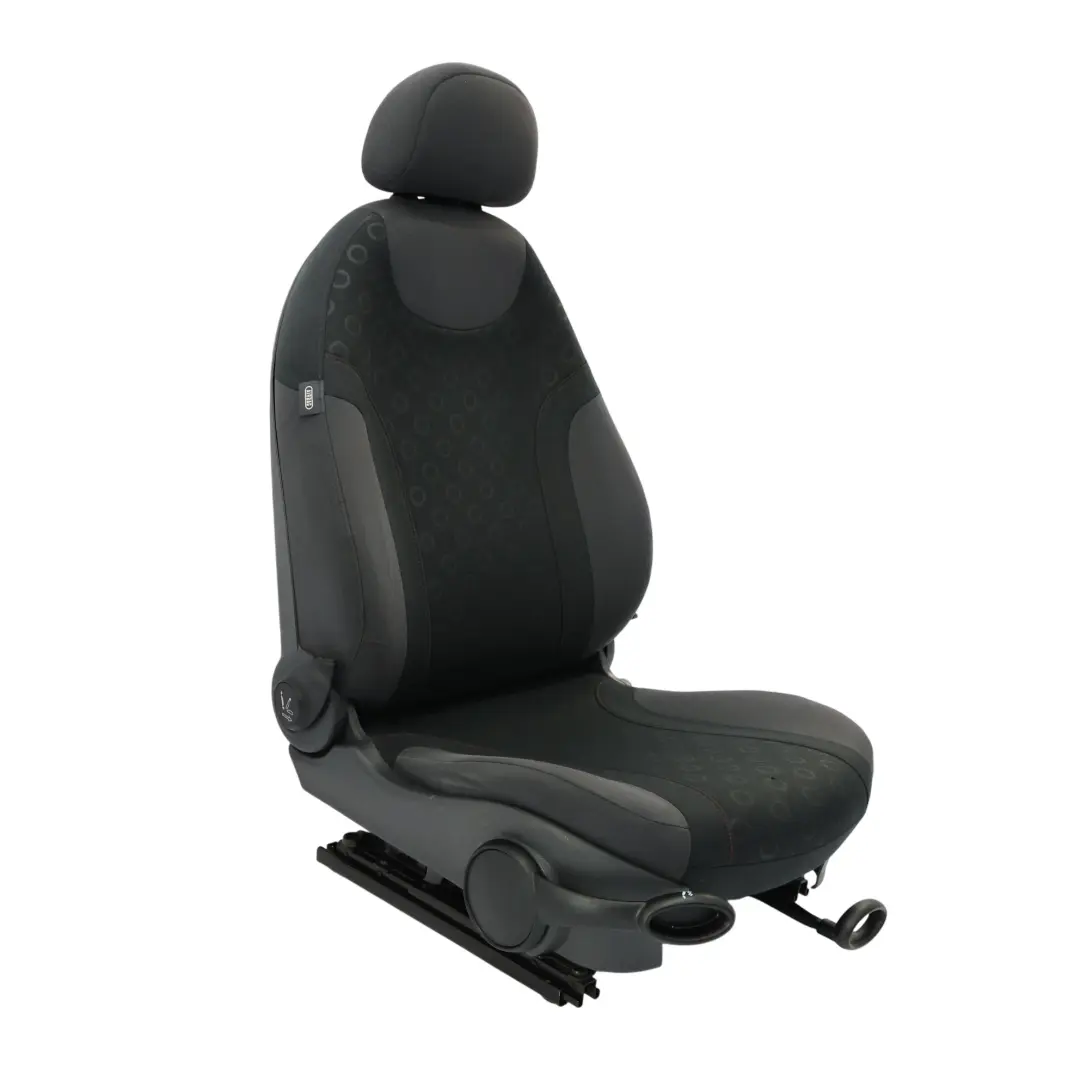 Sitz Vorne Rechts Stoff Sieben Panther Schwarz Interieur für Mini Cooper One R50 mit Teilenummer 6971152 Mini Cooper One R50 Sitz Vorne Rechts Stoff Sieben Panther Schwarz Interieur - SKU 6971152-1 - Teilenummer 6971152