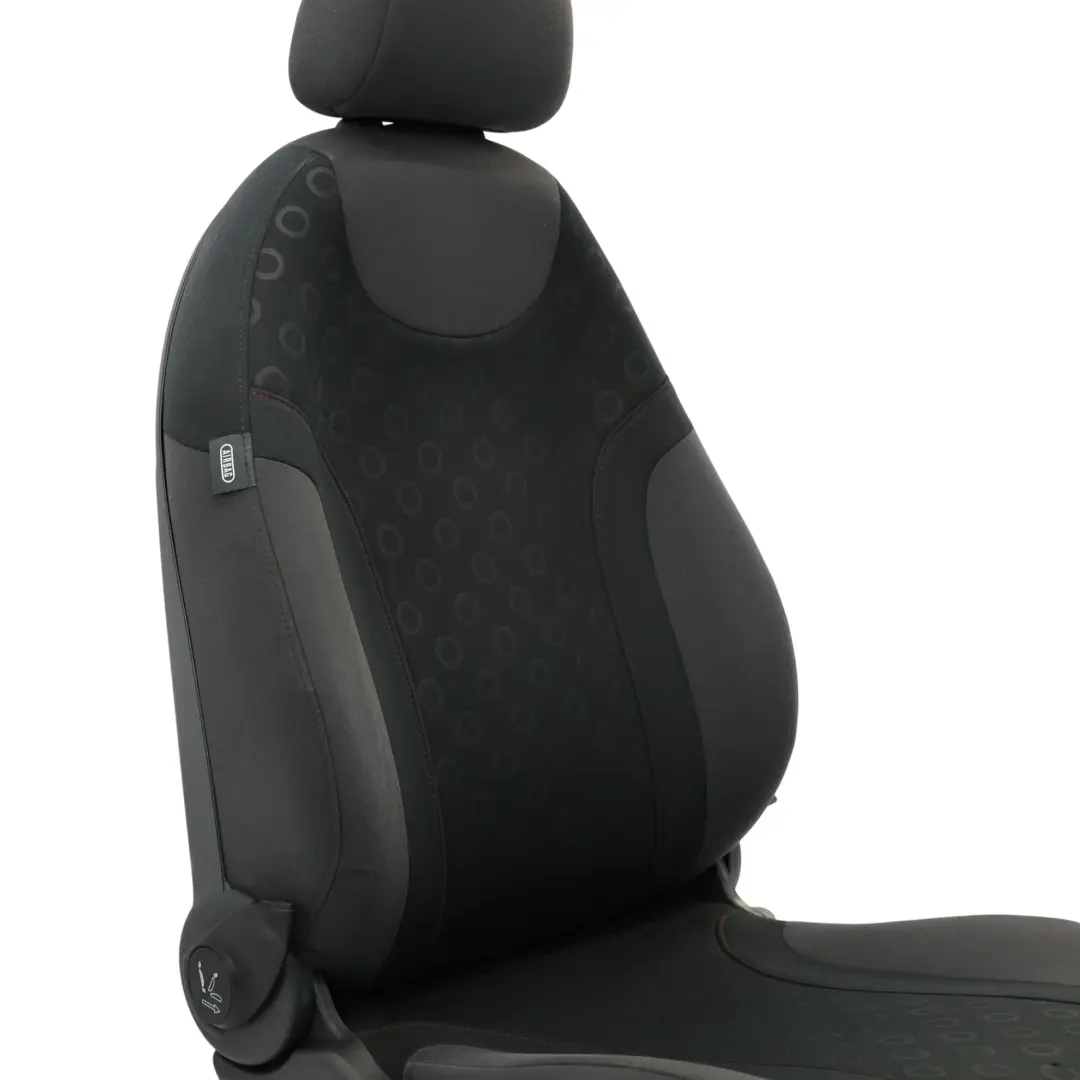 Fotel Przedni Prawy Przód Materiał Seven Czarny do Mini Cooper One R50 o numerze 6971152 Mini Cooper One R50 Fotel Przedni Prawy Przód Materiał Seven Czarny - SKU 6971152-1 - Numer Części 6971152