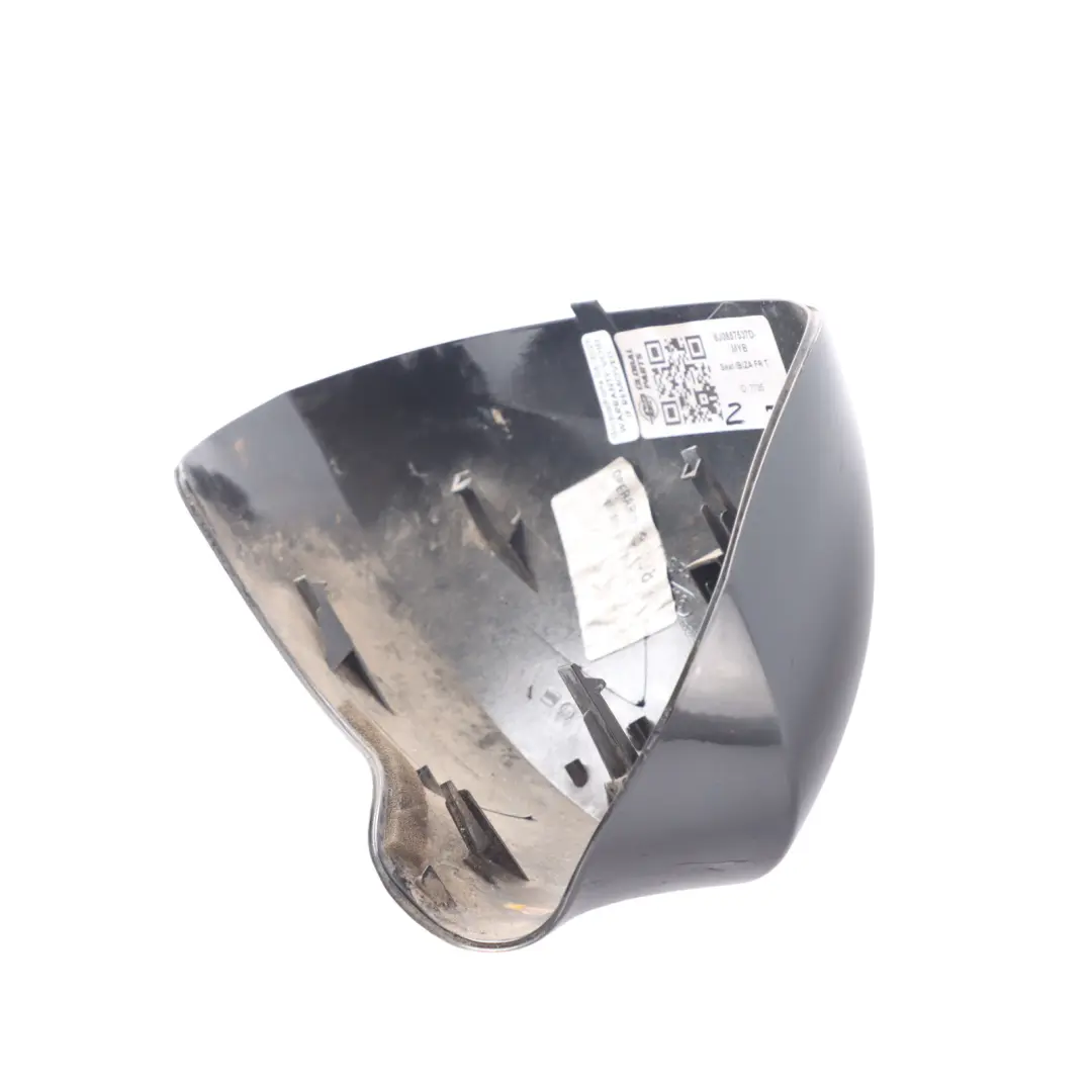 6J Mirror Wing Cap Left N/S Housing Mythical Black Metallic-Y9T to Seat Ibiza with Part number 6J0857537D Seat Ibiza 6J Mirror Wing Cap Left N/S Housing Mythical Black Metallic-Y9T - SKU 6J0857537D-MYB - Part number 6J0857537D