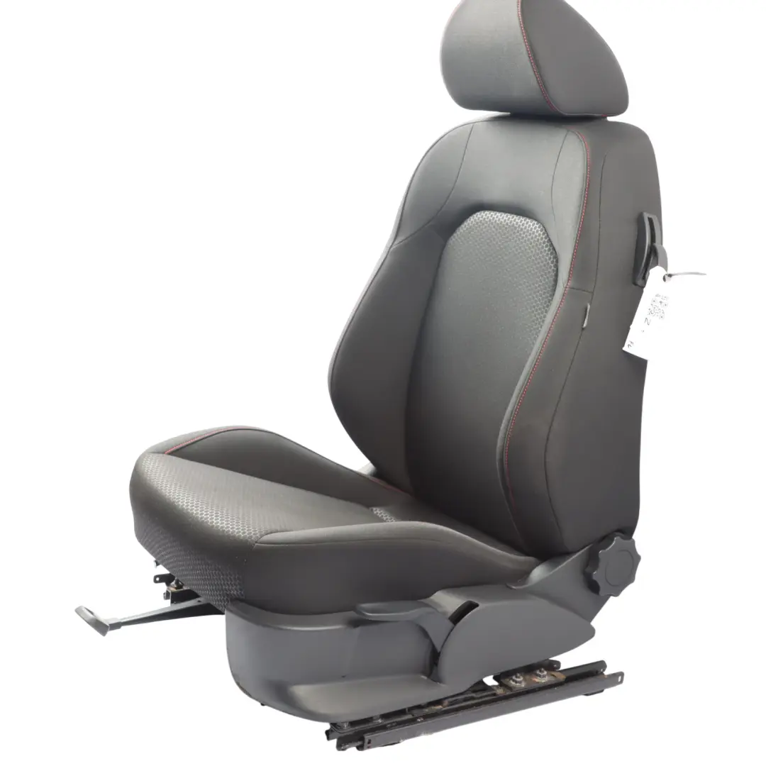 Seat Ibiza FR T 3 Door Front Seat Heated Left N/S Cloth Black - SKU 6P0881805AT-1 - Part number 6P0881805AT