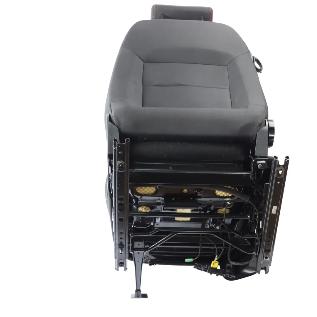 Seat Ibiza FR T 3 Door Front Seat Heated Right O/S Cloth Black - SKU 6P0881806AC-1 - Part number 6P0881806AC