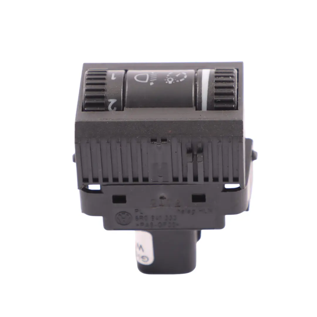 Faro Delantero Aire Ajustador Botón Interruptor Panel para VW Polo 6R con número de pieza 6R0941333 VW Polo 6R Faro Delantero Aire Ajustador Botón Interruptor Panel - SKU 6R0941333 - Número de pieza 6R0941333