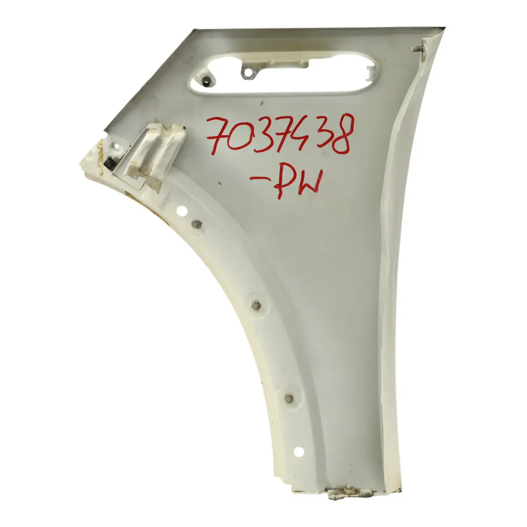 Panneau Latéral Avant Droit Aile Latérale Pepper White - 850 pour Mini R50 R53 à propos du numéro de pièce 7037438 Mini R50 R53 Panneau Latéral Avant Droit Aile Latérale Pepper White - 850 - SKU 7037438-PW - Numéro de pièce 7037438