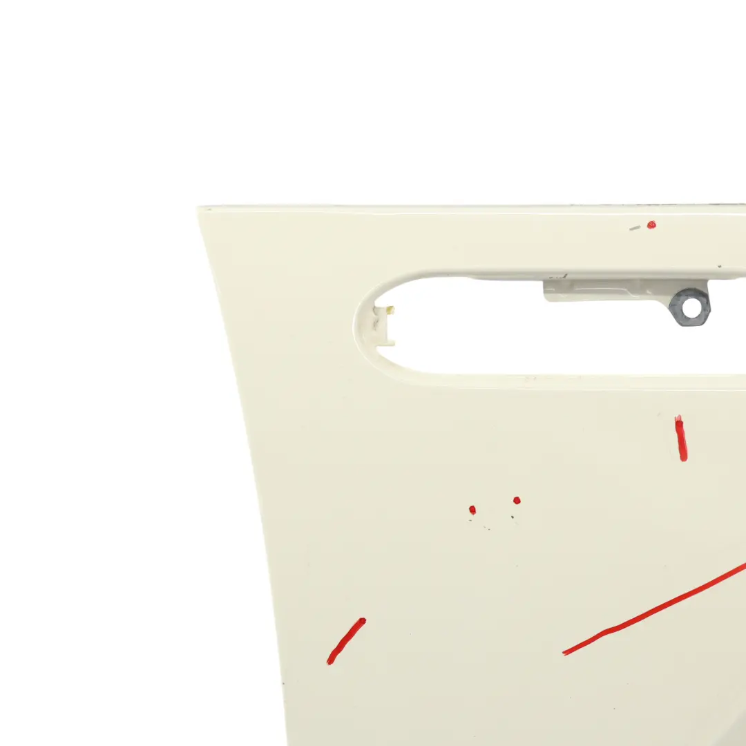 Panel Lateral Delantero Derecho Guardabarros Pepper White - 850 para Mini R50 R53 con número de pieza 7037438 Mini R50 R53 Panel Lateral Delantero Derecho Guardabarros Pepper White - 850 - SKU 7037438-PW - Número de pieza 7037438