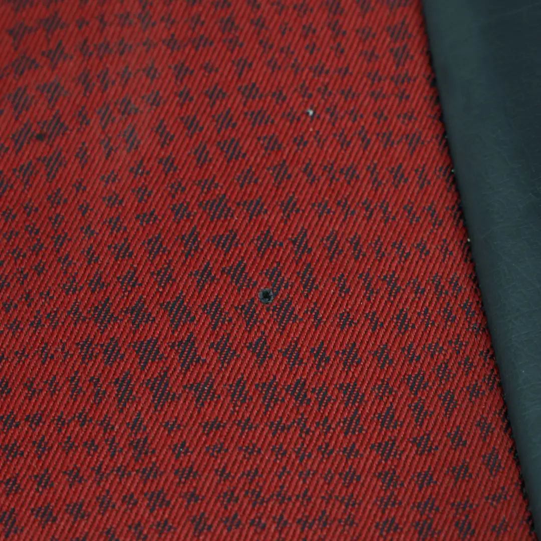 Front Sport Seat Left N/S Kaleido Cloth Leather Tartan Red to Mini Cooper One R50 with Part number 7073011 Mini Cooper One R50 Front Sport Seat Left N/S Kaleido Cloth Leather Tartan Red - SKU 7073011-1 - Part number 7073011