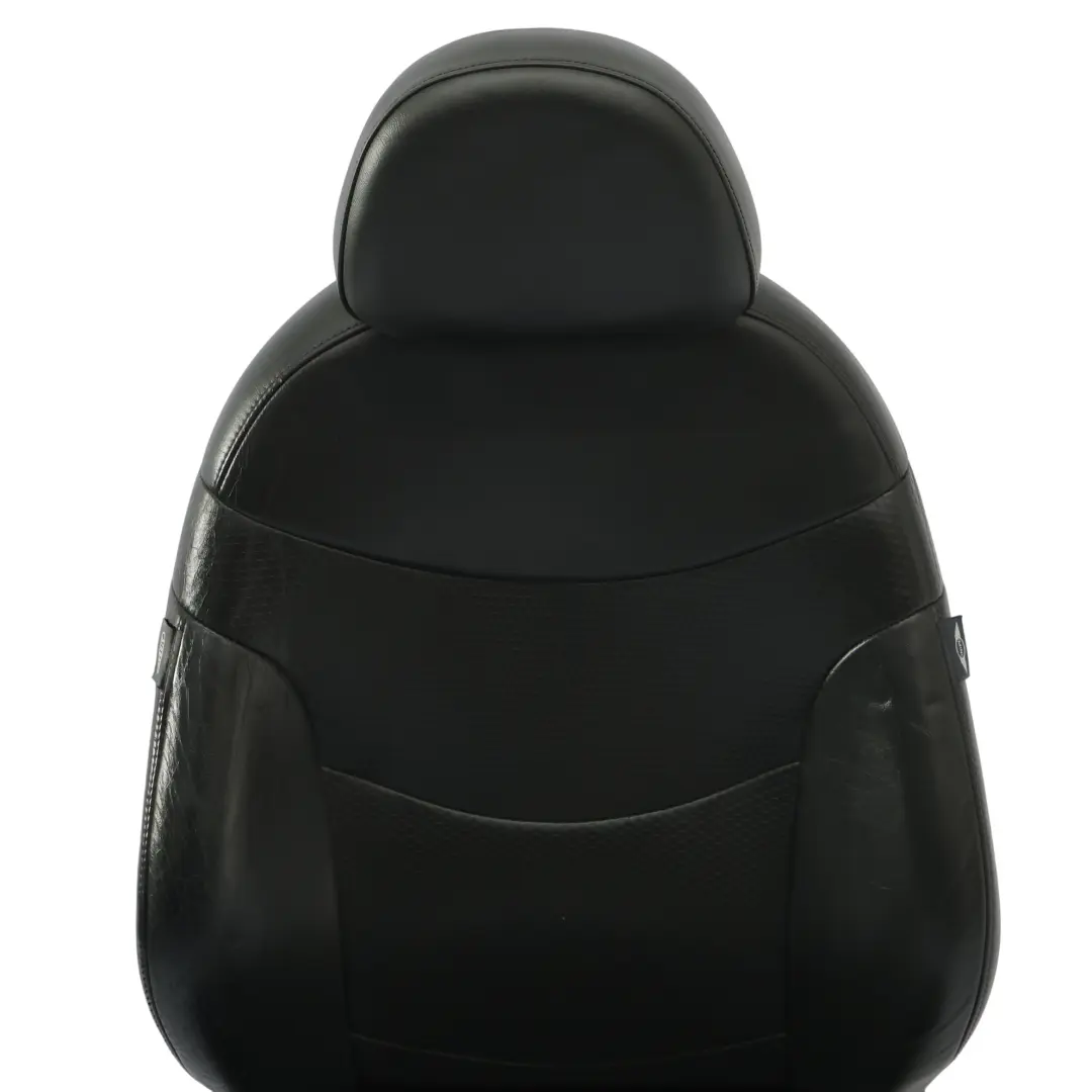  Asiento Delantero Mini Cooper R50 R53 Derecho Sport Panther Negro Cuero Perfil - SKU 7073016-1 - Número de pieza 7073016