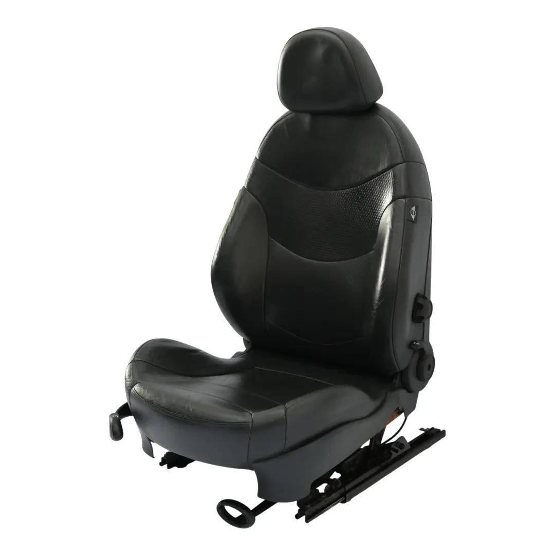 Sedile anteriore Mini Cooper R50 R53 destro Profilo in pelle nera Sport Panther per con numero di parte 7073016 Sedile anteriore Mini Cooper R50 R53 destro Profilo in pelle nera Sport Panther - SKU 7073016-1 - Numero di parte 7073016