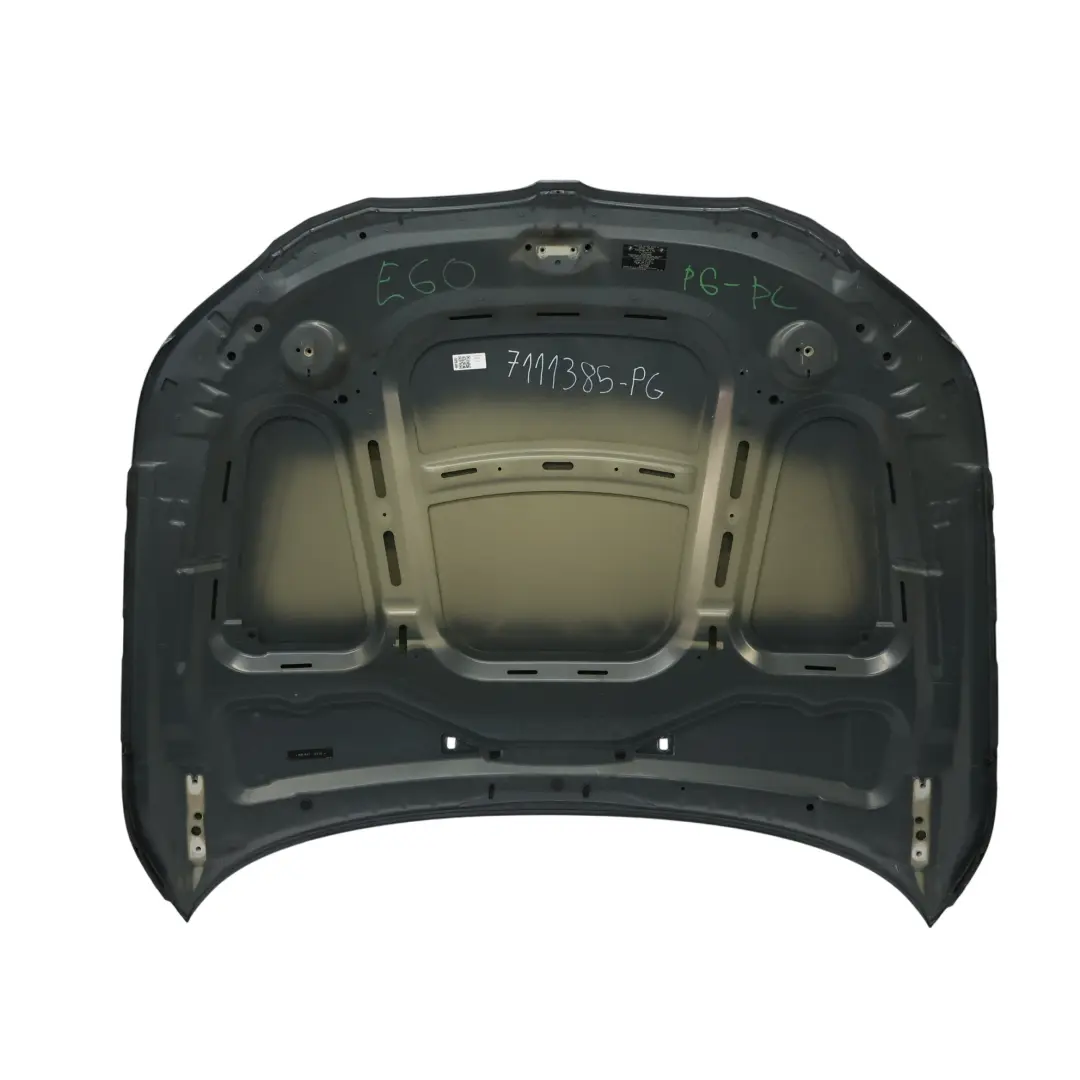 Maska Pokrywa Osłona Silnika Platingrau Szary Metalik - A68 do BMW E60 E61 o numerze 7111385 BMW E60 E61 Maska Pokrywa Osłona Silnika Platingrau Szary Metalik - A68 - SKU 7111385-PG - Numer Części 7111385