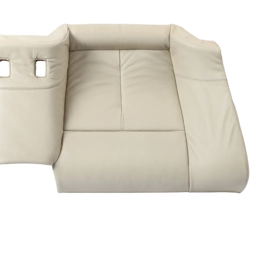 Sofa Bench Cream Beige Leather Dakota Back Seat to BMW E63 E64 Rear Seat Cover with Part number 7113424 BMW E63 E64 Rear Seat Cover Sofa Bench Cream Beige Leather Dakota Back Seat - SKU 7113424 - Part number 7113424