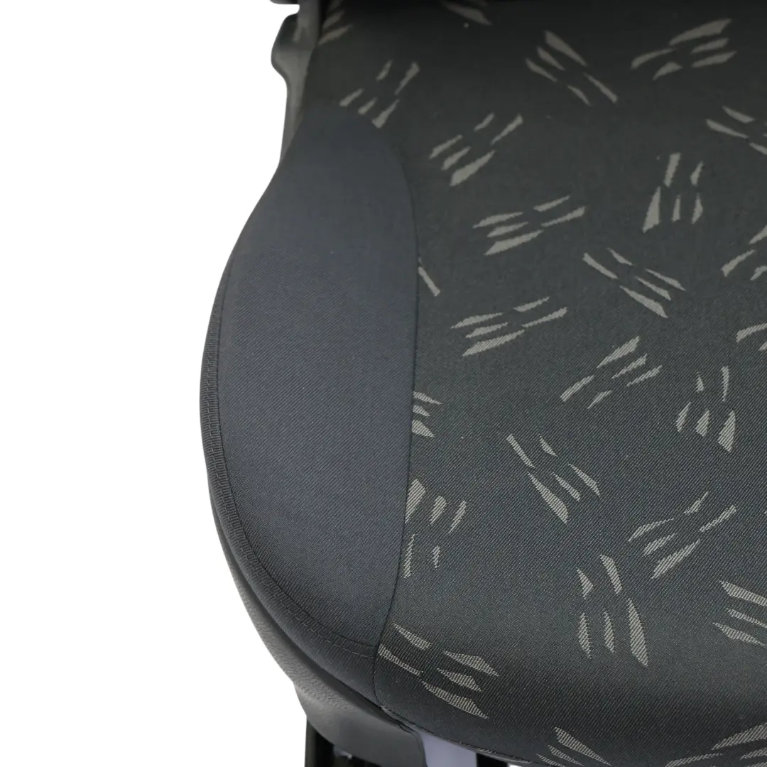 Front Right O/S Seat Cloth Fabric Random Panther Black to Mini Cabrio R52 with Part number 7131924 Mini Cabrio R52 Front Right O/S Seat Cloth Fabric Random Panther Black - SKU 7131924 - Part number 7131924