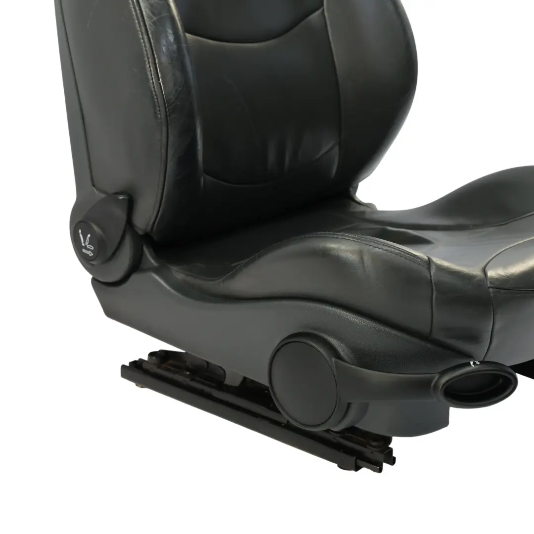 Sedile Sportivo Anteriore Destro Pelle Gravità Nero Pantera per Mini Cooper R50 R53 con numero di parte 7132546 Mini Cooper R50 R53 Sedile Sportivo Anteriore Destro Pelle Gravità Nero Pantera - SKU 7132546 - Numero di parte 7132546
