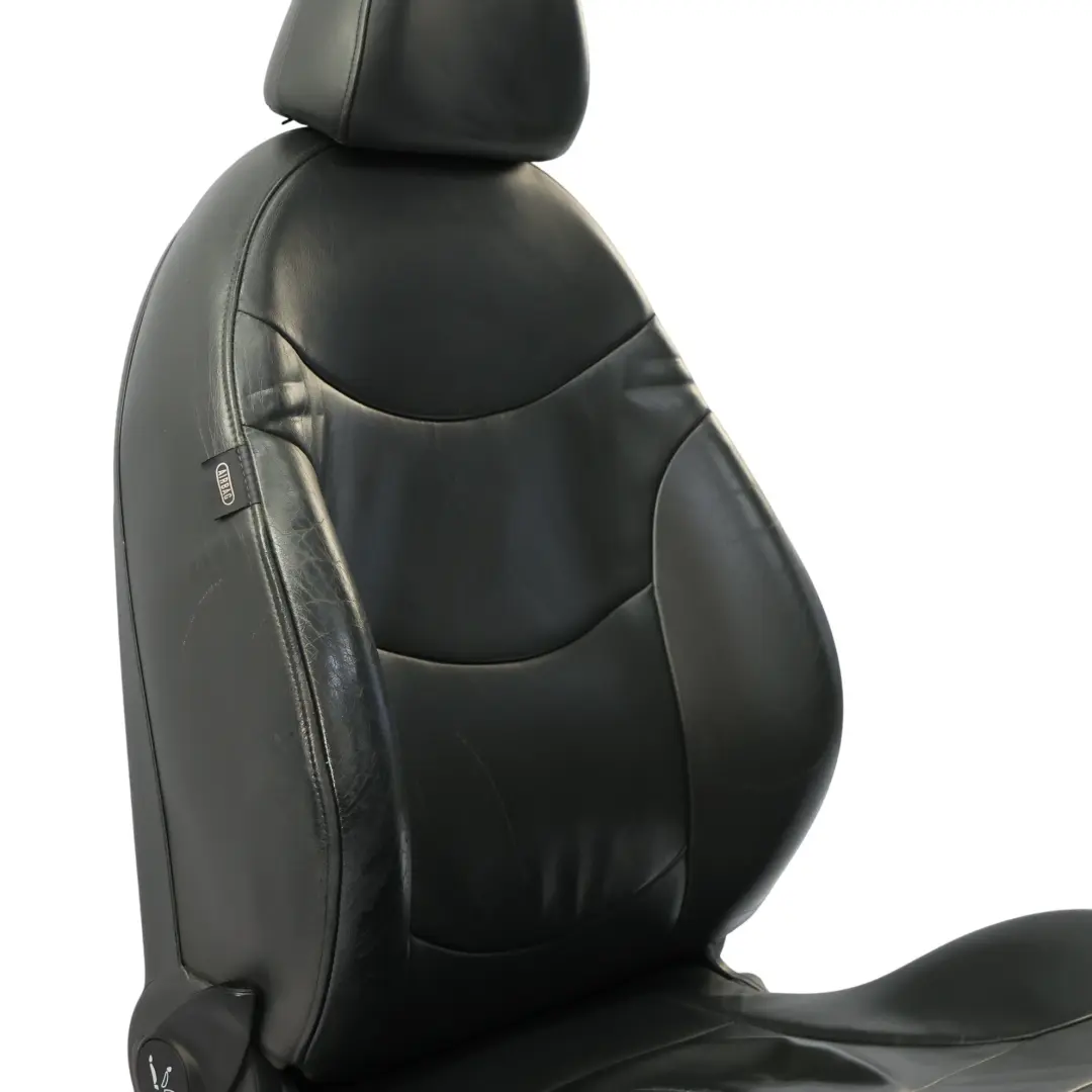 Sedile Sportivo Anteriore Destro Pelle Gravità Nero Pantera per Mini Cooper R50 R53 con numero di parte 7132546 Mini Cooper R50 R53 Sedile Sportivo Anteriore Destro Pelle Gravità Nero Pantera - SKU 7132546 - Numero di parte 7132546