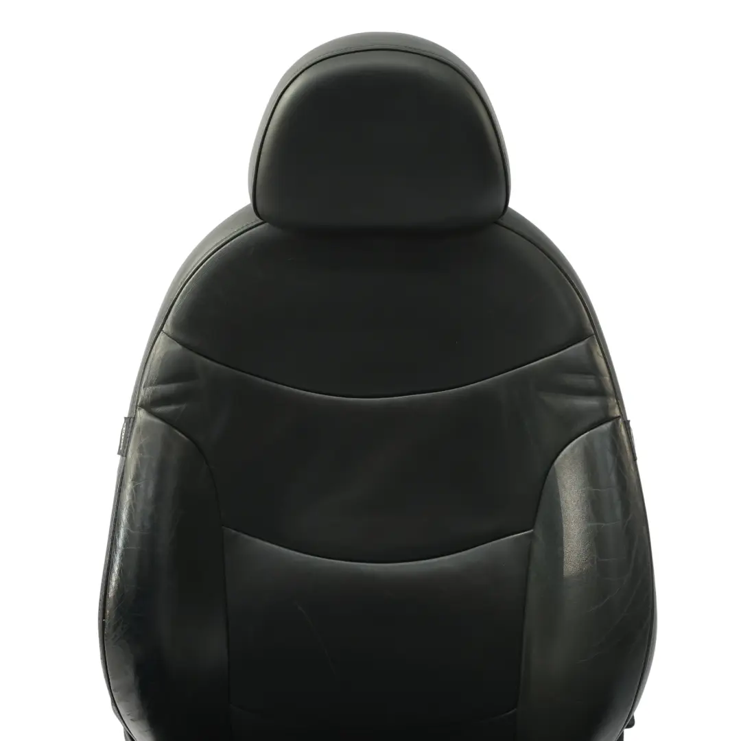 Mini Cooper R50 R53 Asiento Deportivo Delantero Derecho Cuero Gravity Negro - SKU 7132546 - Número de pieza 7132546