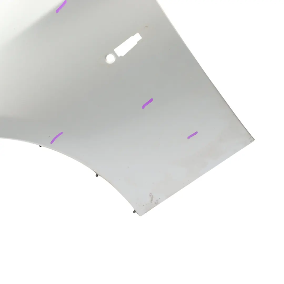 Side Panel Fender Wing Front Left N/S Titansilber Silver - 354 to BMW E90 E91 with Part number 7135679 BMW E90 E91 Side Panel Fender Wing Front Left N/S Titansilber Silver - 354 - SKU 7135679-TS1 - Part number 7135679