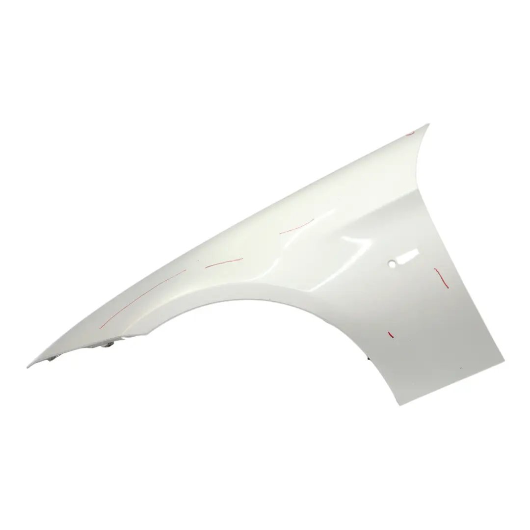 BMW E90 E91 Side Panel Fender Wing Front Left N/S Titansilber Silver - 354 - SKU 7135679-TS2 - Part number 7135679