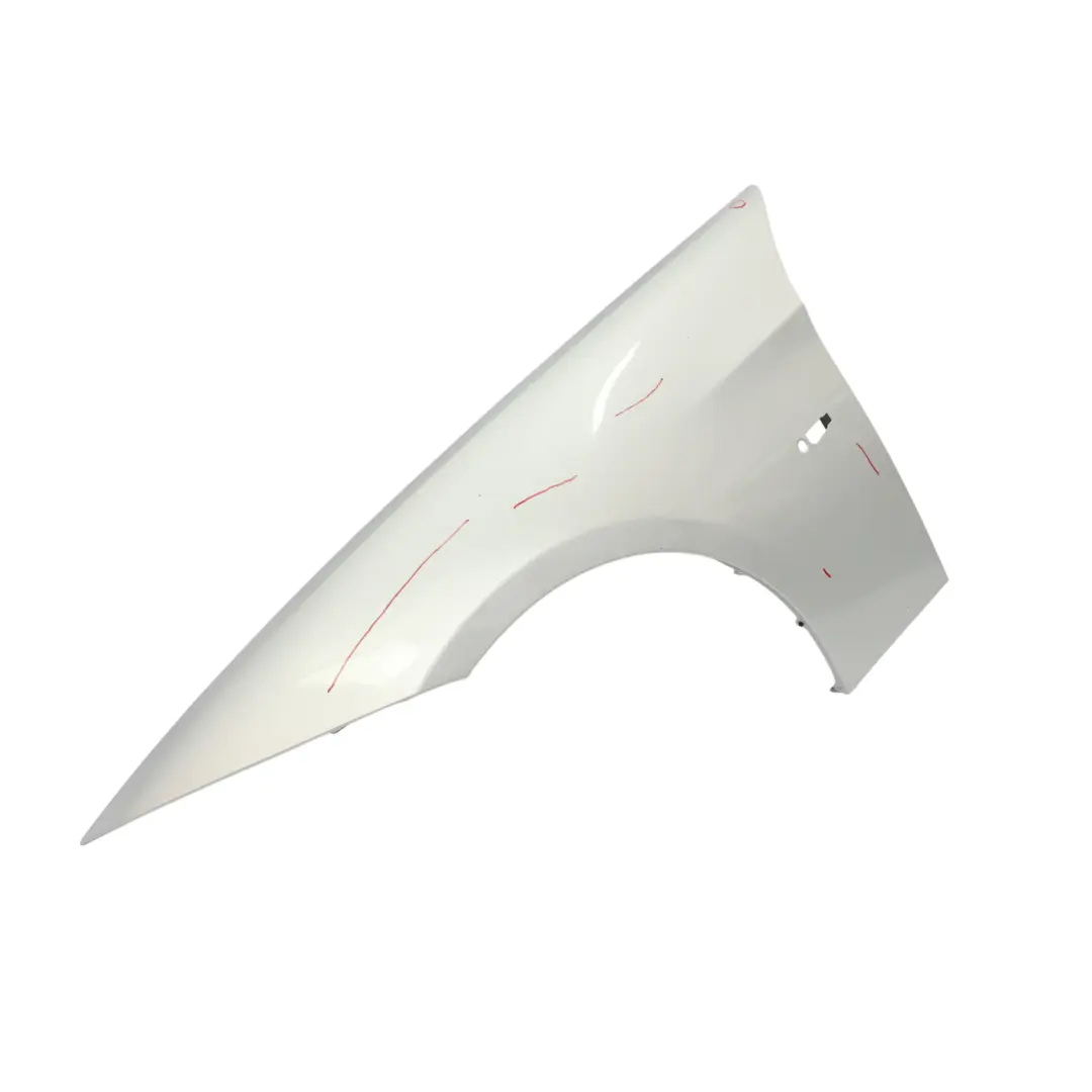 BMW E90 E91 Side Panel Fender Wing Front Left N/S Titansilber Silver - 354 - SKU 7135679-TS2 - Part number 7135679