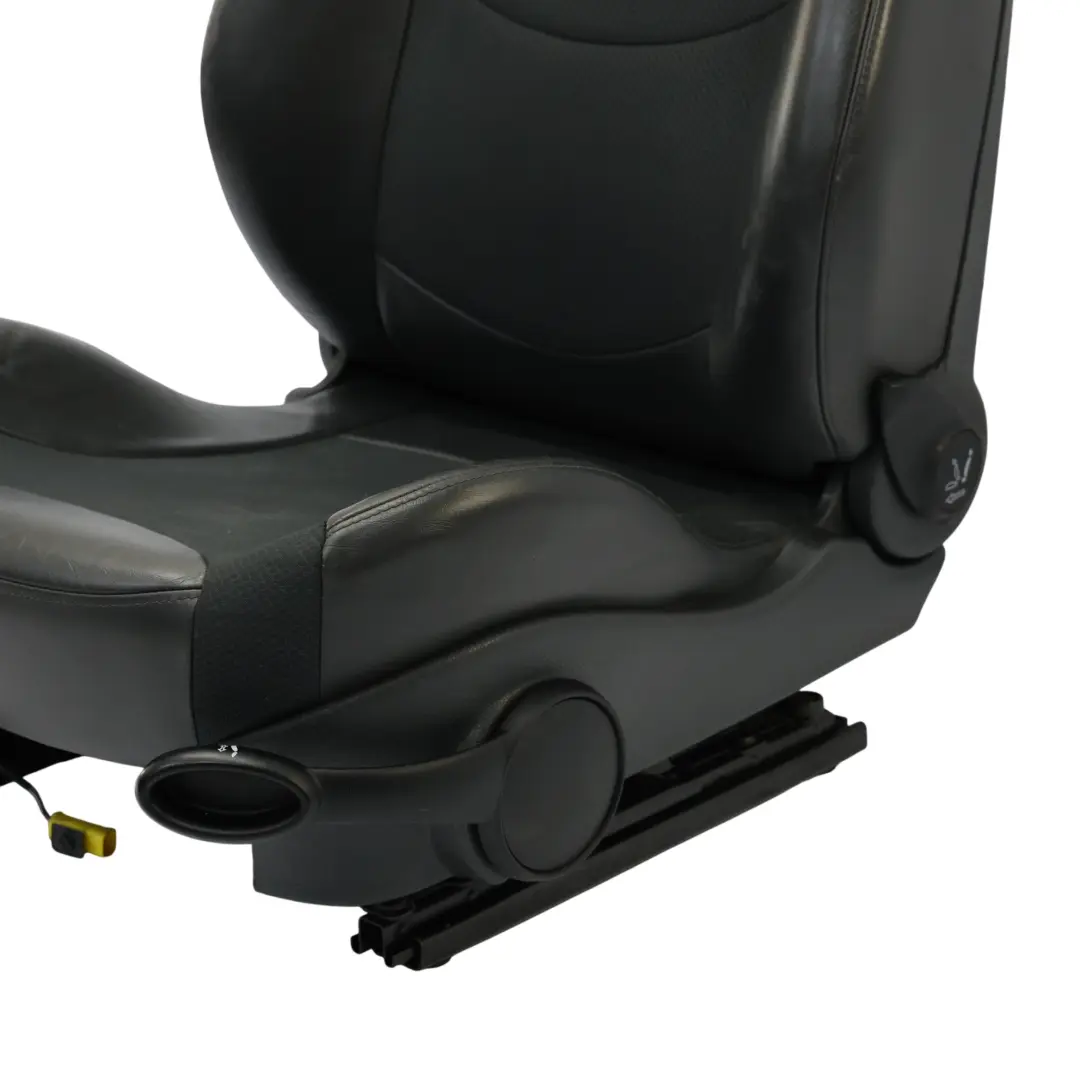 Fabric / Leather Front Left N/S Cloth Sport Seat Black to Mini Cooper One R50 with Part number 7136391 Mini Cooper One R50 Fabric / Leather Front Left N/S Cloth Sport Seat Black - SKU 7136391 - Part number 7136391