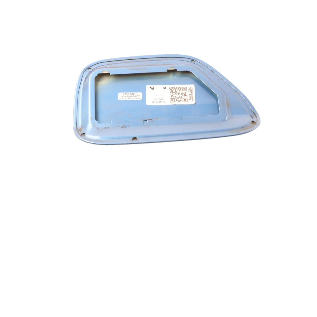 Tapa Combustible Estoril Azul Metalizado B45 para BMW E93 con número de pieza 7144328 BMW E93 Tapa Combustible Estoril Azul Metalizado B45 - SKU 7144328-EB - Número de pieza 7144328