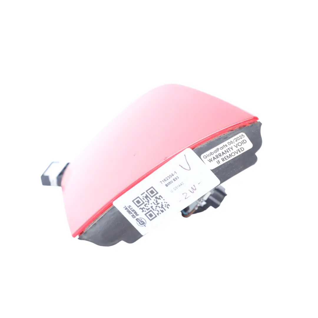 BMW E93 Cabrio Convertible Light In Trunk Lid Rear Right O/S - SKU 7162304-1 - Numéro de pièce 7162304