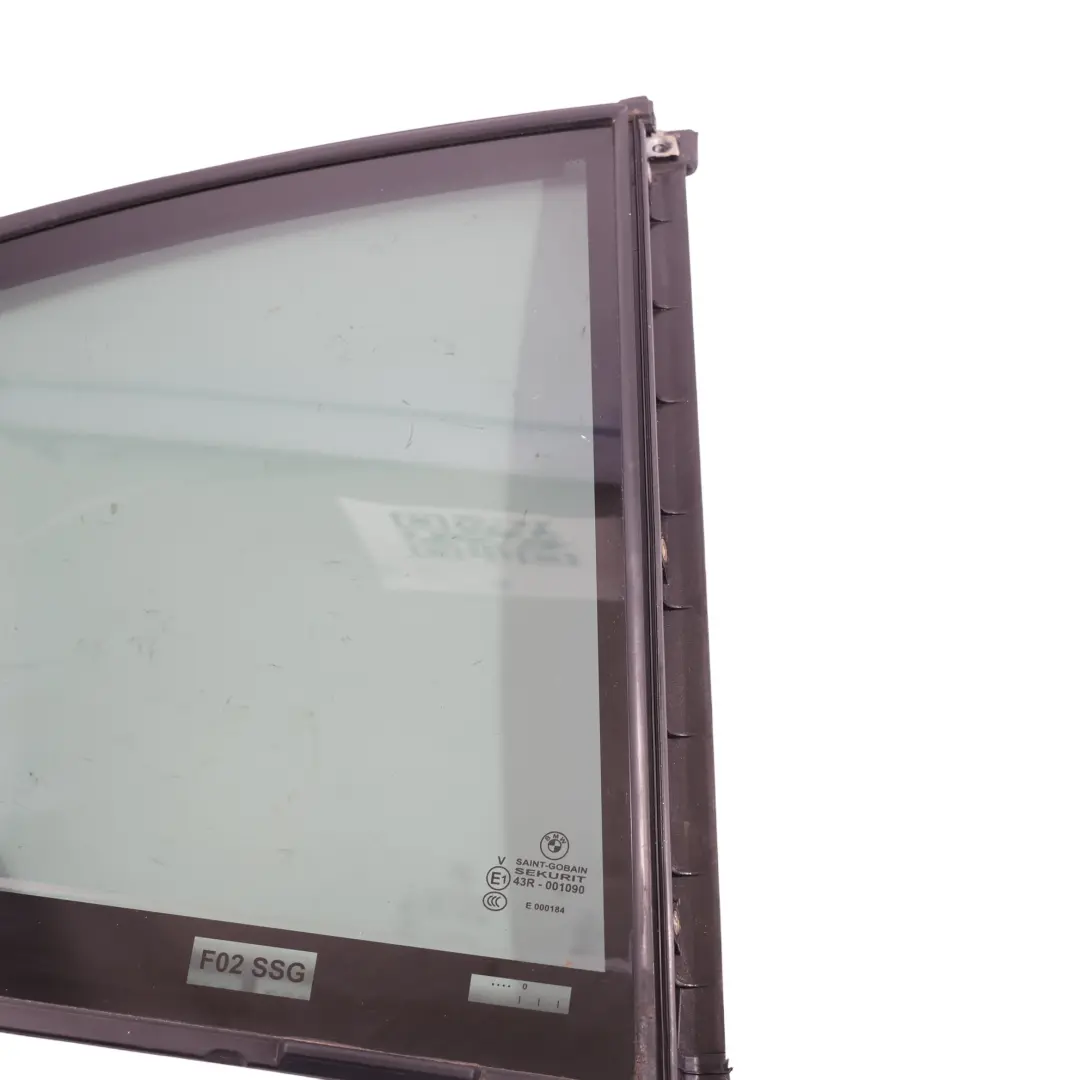Side Window Glass Rear Right Door O/S Fixed Glazing AS3 Tinted to BMW F02 with Part number 7177852 BMW F02 Side Window Glass Rear Right Door O/S Fixed Glazing AS3 Tinted - SKU 7177852 - Part number 7177852