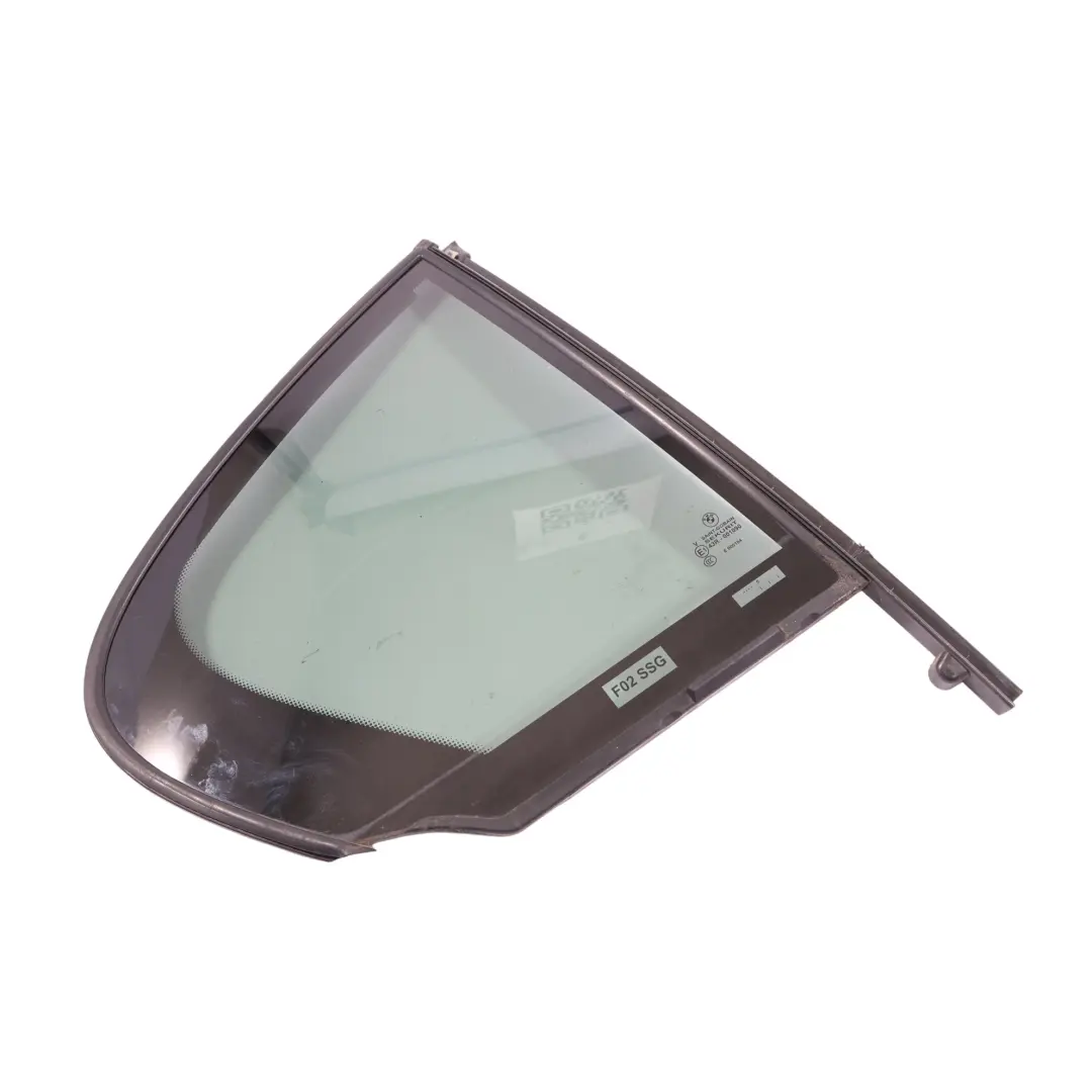 Side Window Glass Rear Right Door O/S Fixed Glazing AS3 Tinted to BMW F02 with Part number 7177852 BMW F02 Side Window Glass Rear Right Door O/S Fixed Glazing AS3 Tinted - SKU 7177852 - Part number 7177852