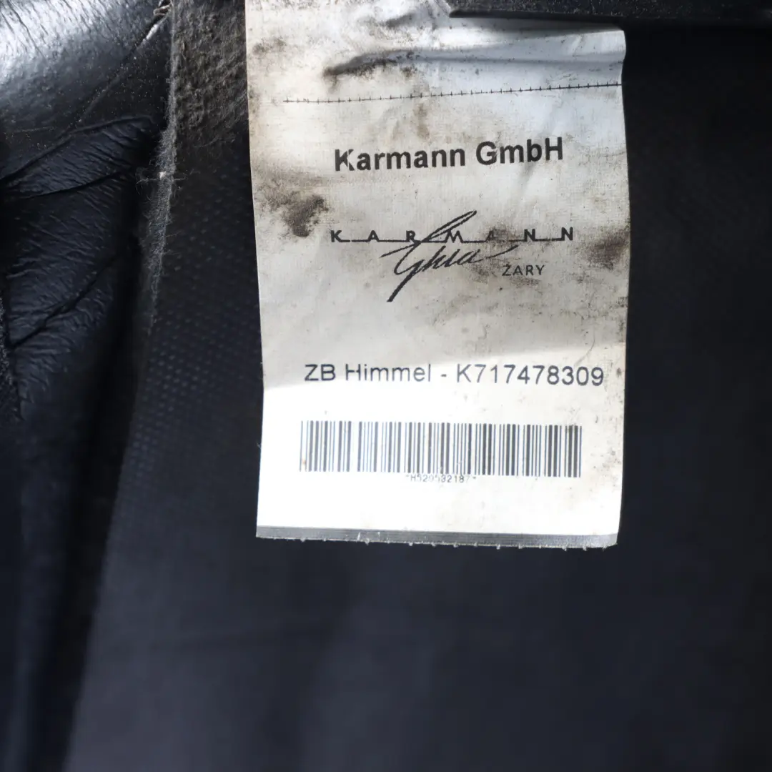 Tetto Apribile Copertura Morbida Nera per BMW E88 Cabrio con numero di parte 7192905 BMW E88 Cabrio Tetto Apribile Copertura Morbida Nera - SKU 7192905 - Numero di parte 7192905