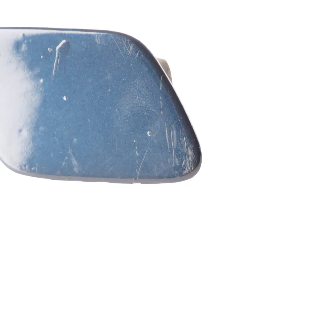 BMW X5 E70 Headlight Washer Nozzle Cover Front Right Tiefseeblau Deep Sea Blue - SKU 7199142-DSB - Part number 7199142