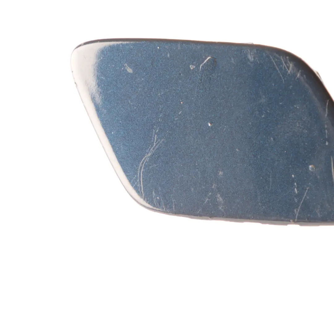 BMW X5 E70 Headlight Washer Nozzle Cover Front Right Tiefseeblau Deep Sea Blue - SKU 7199142-DSB - Part number 7199142