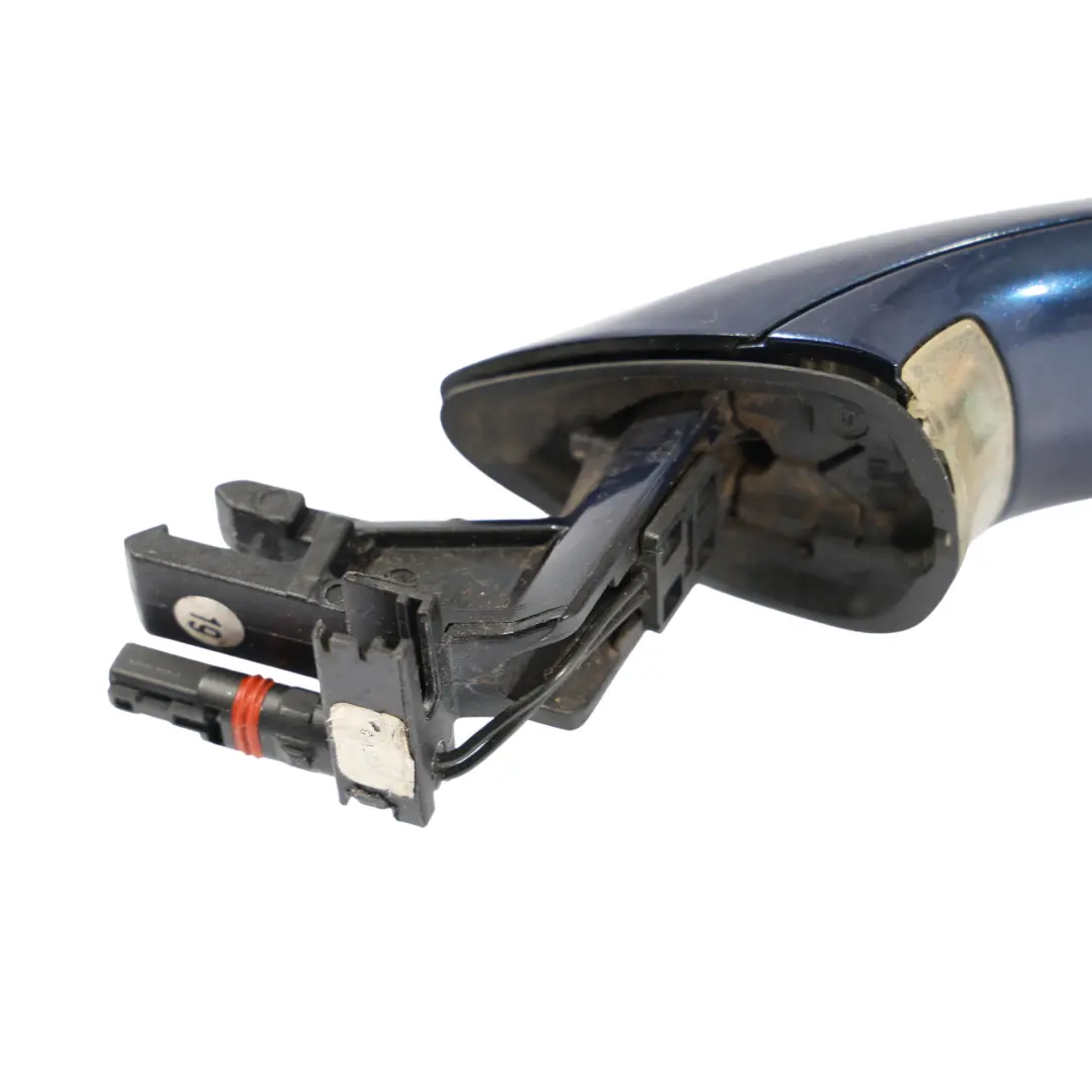 Door Handle BMW F01 F07 F10 Outside Grab Rear Right O/S Tiefseeblau Blue - A76 to with Part number 7231930 Door Handle BMW F01 F07 F10 Outside Grab Rear Right O/S Tiefseeblau Blue - A76 - SKU 7231930-DSB - Part number 7231930