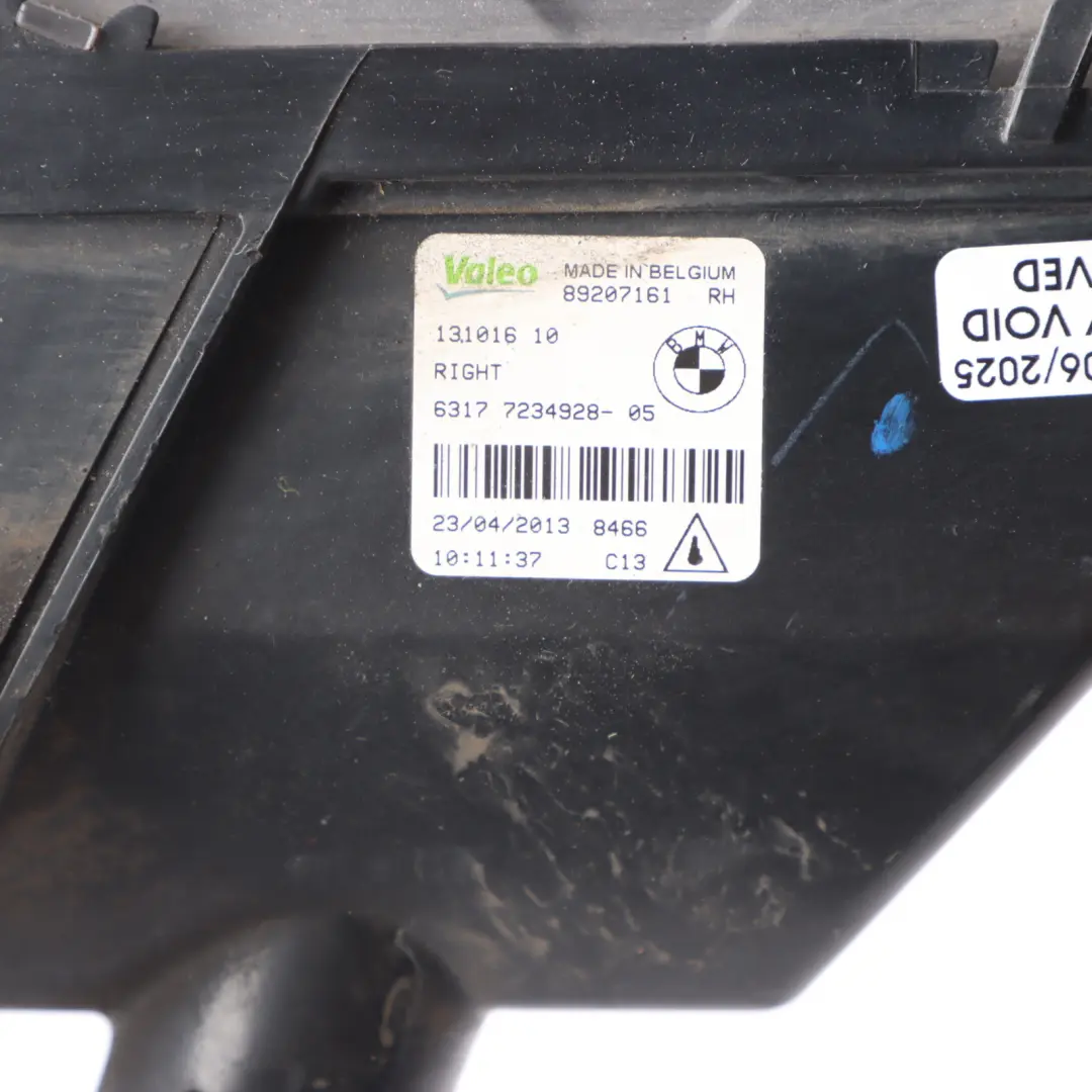  Faro antiniebla BMW F06 F12 F13 LED parachoques delantero derecho - SKU 7234928-1 - Número de pieza 7234928