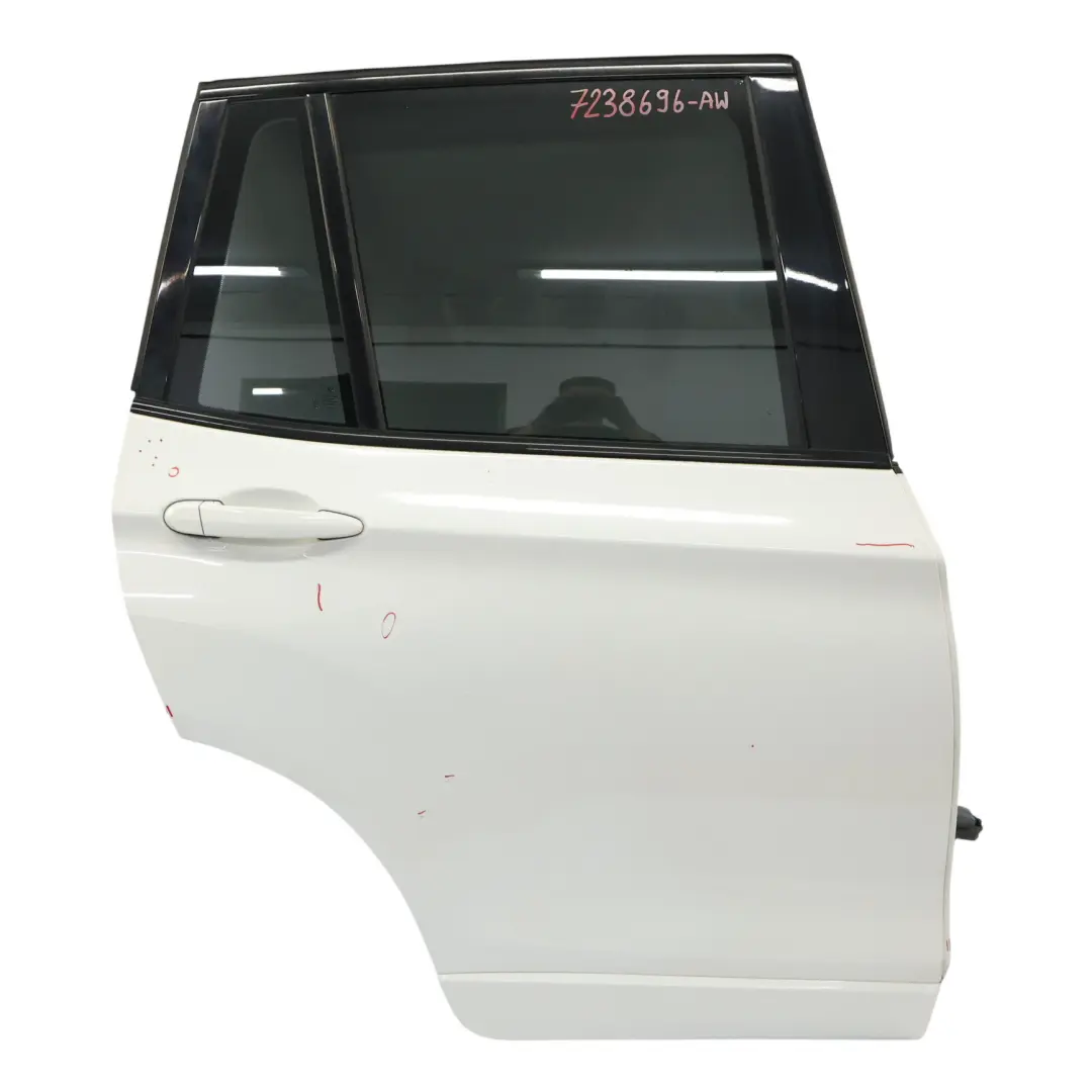 BMW X3 F25 Porta posteriore destra Alpinweiss 3 Bianco - 300 - SKU 7238696-AW - Numero di parte 7238696