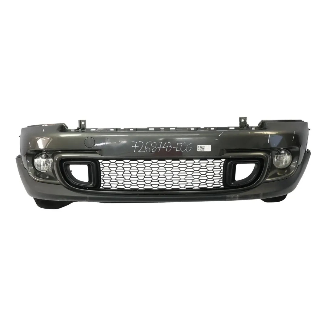 Mini R56 LCI Paragolpes Delantero R57 Cooper S Eclipse Grey Gris - B24 - SKU 7268743-ECG - Número de pieza 7268743