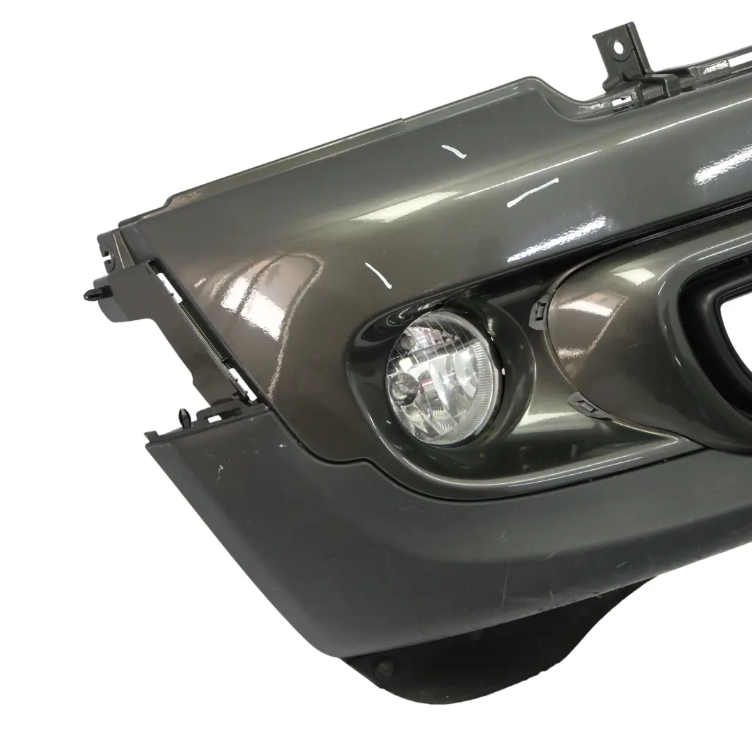 Mini R56 LCI Front Bumper R57 Cooper S Trim Panel Eclipse Grey Metallic - B24 - SKU 7268743-ECG - Part number 7268743