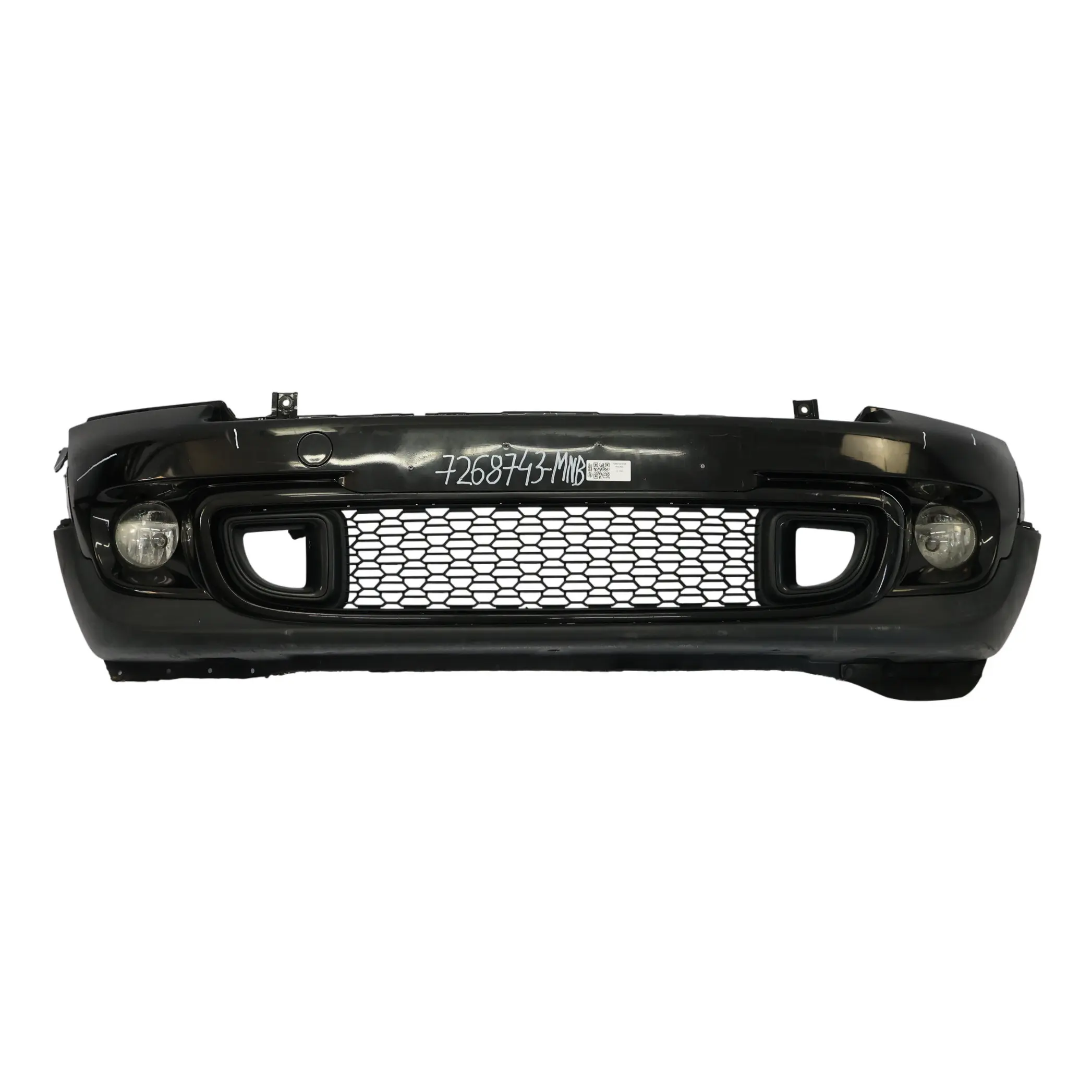 Mini Cooper S R55 R56 LCI Rivestimento Paraurti Anteriore Midnight Black - A94